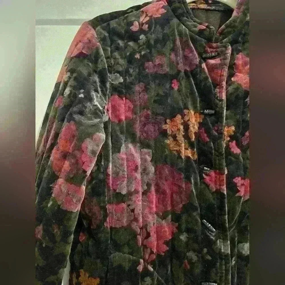 Vintage Handmade Floral Jacket - Picture 5 of 8